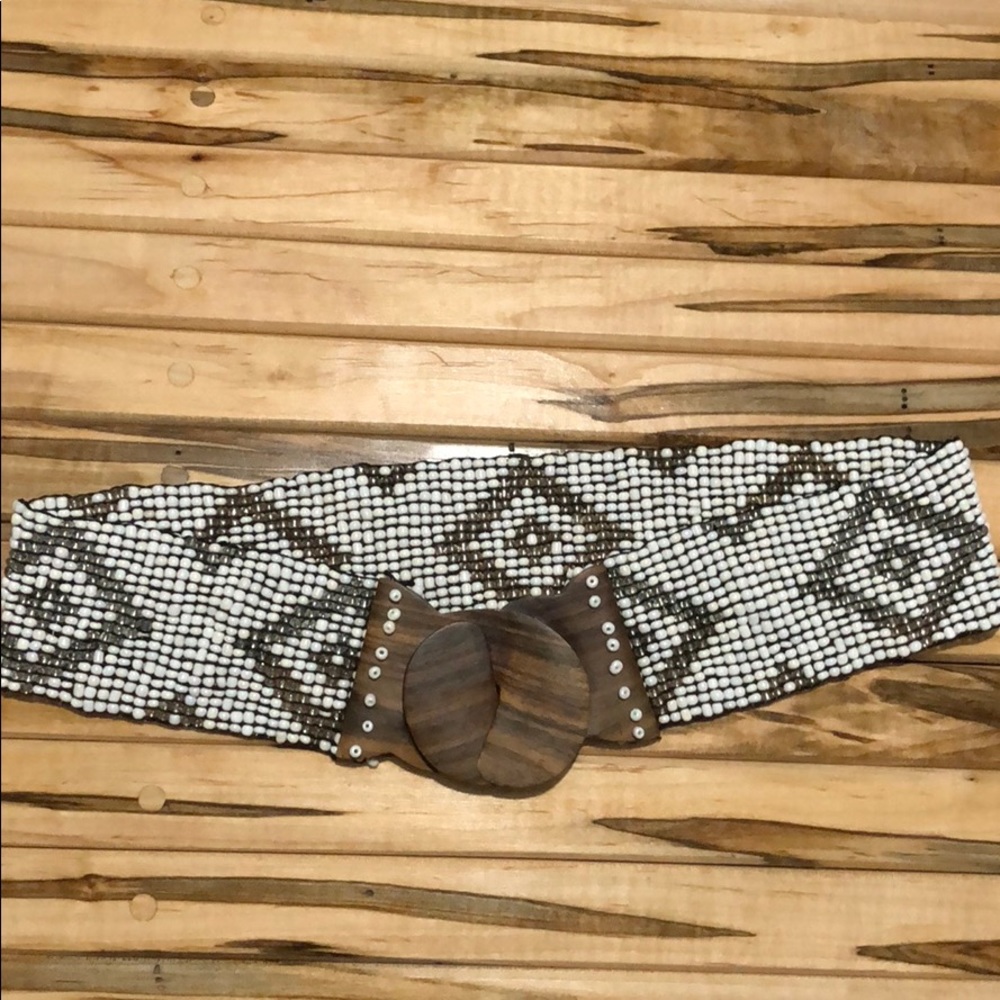 Beaded belt